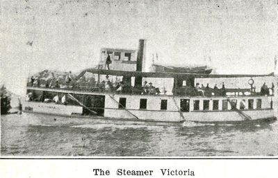 Steamer Victoria, Who's Who, Smiths Falls, 1924