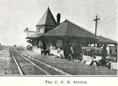 Canadian National Railway Station, Who's Who, Smiths Falls, 1924