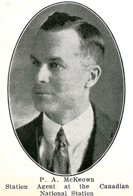 P.A. McKeown, Who's Who, Smiths Falls, 1924