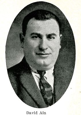 David Ain, Who's Who, Smiths Falls, 1924