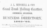 Grand Trunk Railway gazetteer, commercial advertiser and business directory, 1862