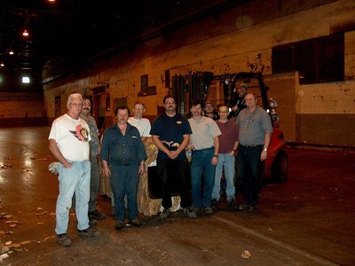 The last bale at the Weyerhaeuser mill