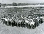 Photo de groupe des travailleurs du moulin Abitibi, Sturgeon Falls / Group Photo of the Abitibi Mill Workers, Sturgeon Falls