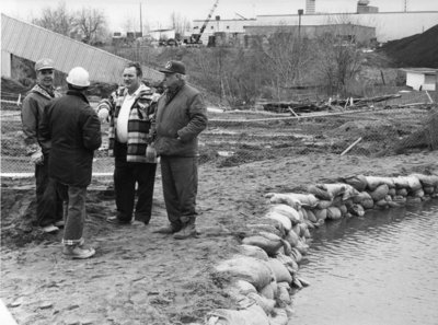 May 1979 flood raised the Sturgeon River 19 feet above normal.