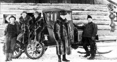 A Ford Model T with a &quot;Snowmobile attachment&quot; could go anywhere in winter.