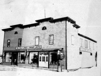 Magasin Field Lumber, Field /  The Field Lumber Company Store, Field