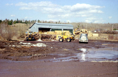 Les trois fours de la scierie Field Lumber / The three Field Lumber kilns