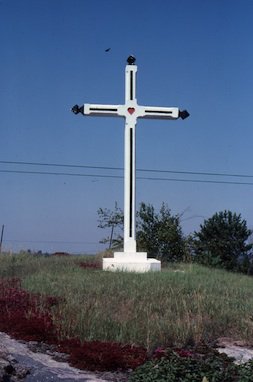 Croix de chemin entre Cache Bay et Verner / Wayside Cross located between Cache Bay and Verner