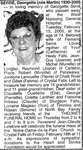 Nécrologie / Obituary Georgette Serré (née Martin)