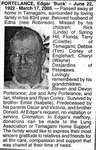 Nécrologie / Obituary Edgar 'Buck' Portelance