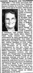 Nécrologie / Obituary Margierite Ranger (née Deschamps)