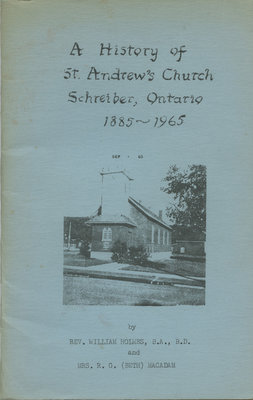 A History of St. Andrew's Church