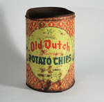 Old Dutch Potato Chips Tin