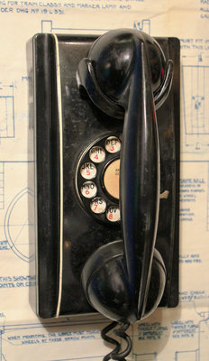 Mounted Rotary Telephone C