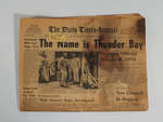 "The Name is Thunder Bay"
