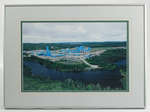 Framed Photograph of Hemlo Mine
