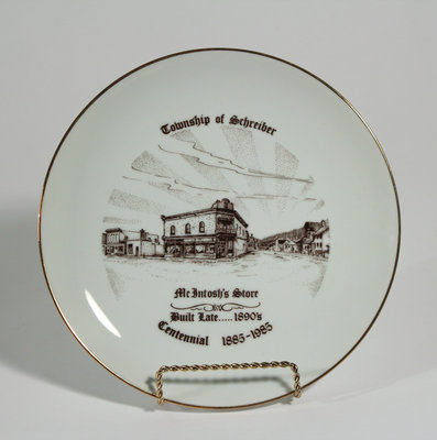 Commemorative Schreiber Plate