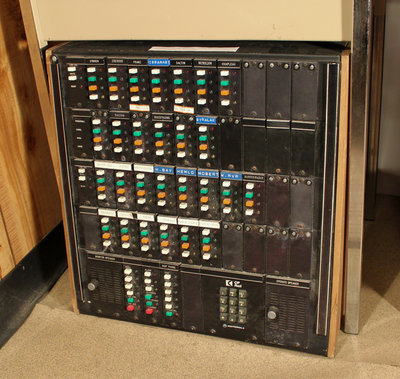 Track Section Intercom Switchboard with Foot Pedal