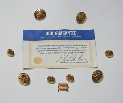 Replacement Jacket Buttons and Cufflinks With Warranty Certificate