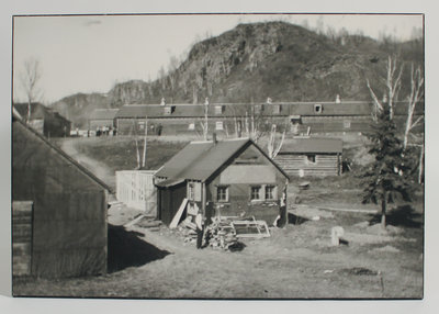 Mounted Photograph of Schreiber Japanese Internment Camp