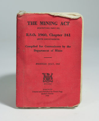 The Mining Act Booklet