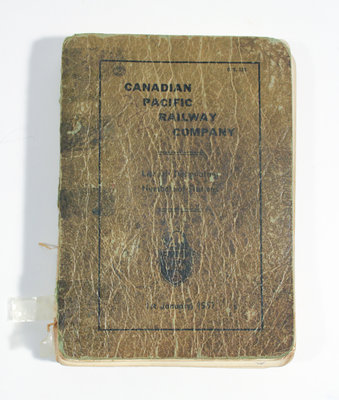 Canadian Pacific Railway Handbook