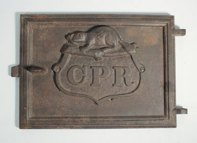 Canadian Pacific Railway Stove Door