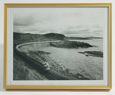 Framed Photograph of Jackfish Curve