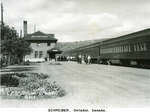 Canadian Pacific Railway Yard in Schreiber