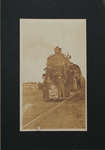 Photograph of Men on Train