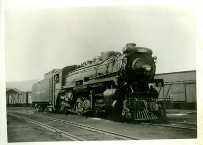 Canadian Pacific Railway Steam Engine 5372