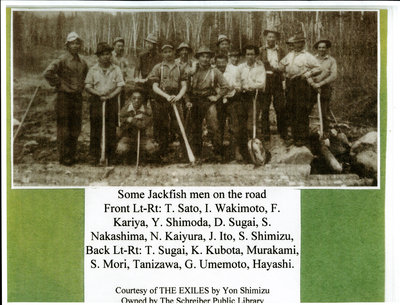 Group Photo at Jackfish Japanese Internment Camp