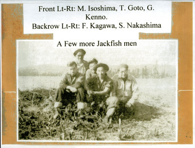 Japanese-Canadian Internees at the Internment Camp in Jackfish
