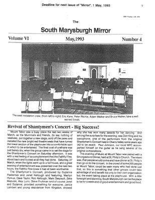 South Marysburgh Mirror (Milford, On), 1 Apr 1993