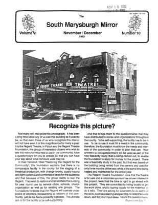 South Marysburgh Mirror (Milford, On), 1 Nov 1993