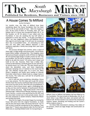 South Marysburgh Mirror, November-December 2019