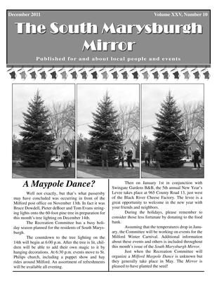 South Marysburgh Mirror, December 2011