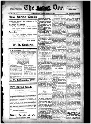 Atwood Bee, 1 Mar 1907