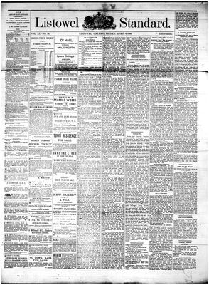 Listowel Standard, 6 Apr 1888