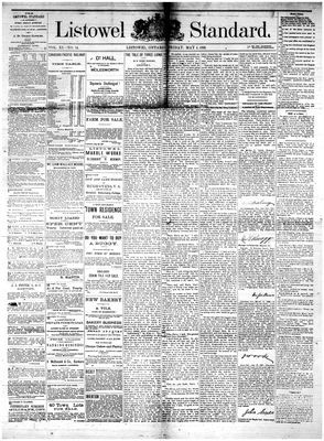 Listowel Standard, 4 May 1888