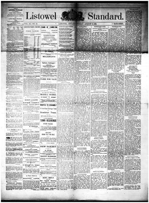 Listowel Standard, 10 Aug 1888