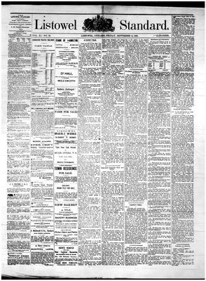 Listowel Standard, 21 Sep 1888