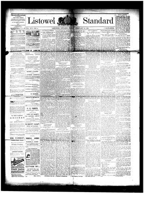 Listowel Standard, 24 Feb 1893