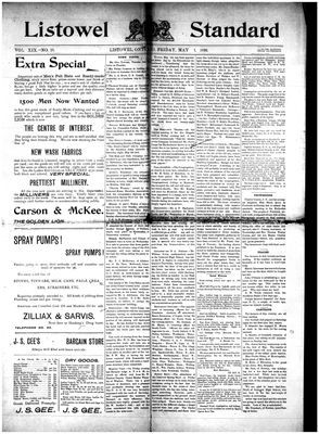 Listowel Standard, 1 May 1896