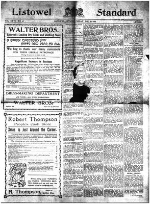 Listowel Standard, 25 Dec 1903