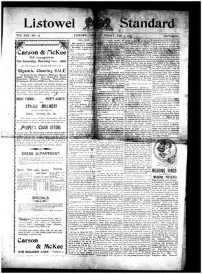 Listowel Standard, 4 Dec 1896