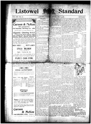 Listowel Standard, 11 Dec 1896