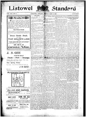 Listowel Standard, 11 Mar 1898