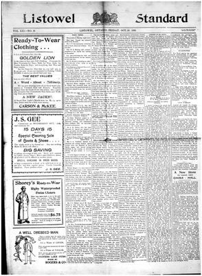 Listowel Standard, 28 Oct 1898