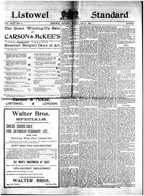 Listowel Standard, 31 Jan 1902